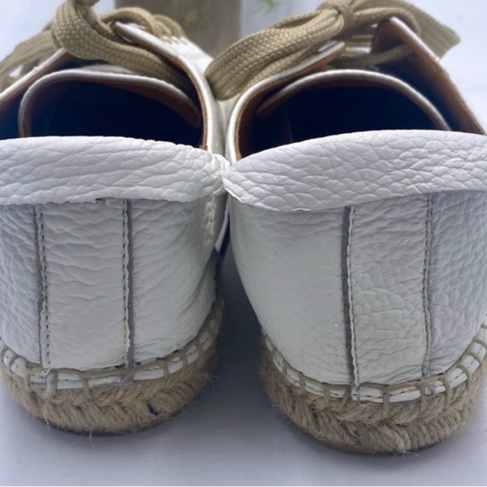 Anthropologie Maypol White Leather Espadrilles
Size 9 Women Shoe NWOT - Picture 7 of 8